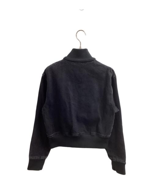 adidas（アディダス）adidas (アディダス) アディカラーデニムトラックトップ / JD3110 ブラック サイズ:Mの古着・服飾アイテム