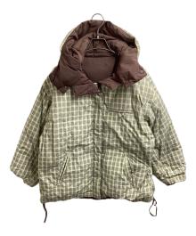 MAISON SPECIAL（メゾンスペシャル）の古着「Multiway Reversible Down Jacket / マルチウェイリバーシブルダウン / 21242215206」｜ブラウン×ベージュ