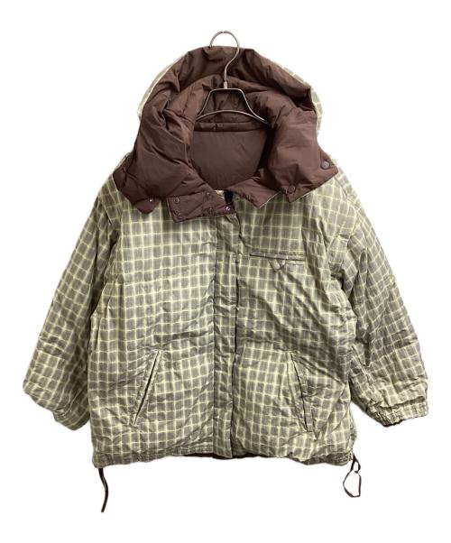 MAISON SPECIAL（メゾンスペシャル）MAISON SPECIAL (メゾンスペシャル) Multiway Reversible Down Jacket / マルチウェイリバーシブルダウン / 21242215206 ブラウン×ベージュ サイズ:FREEの古着・服飾アイテム