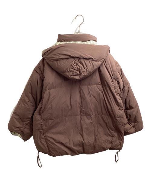 MAISON SPECIAL（メゾンスペシャル）MAISON SPECIAL (メゾンスペシャル) Multiway Reversible Down Jacket / マルチウェイリバーシブルダウン / 21242215206 ブラウン×ベージュ サイズ:FREEの古着・服飾アイテム