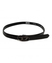 DIESEL（ディーゼル）の古着「ラインストーン付きベルトベルト　X09972P6958 T8013」｜ブラック
