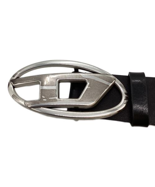 DIESEL（ディーゼル）DIESEL (ディーゼル) 1DRベルト　X08516PR666 T8013 ブラックの古着・服飾アイテム