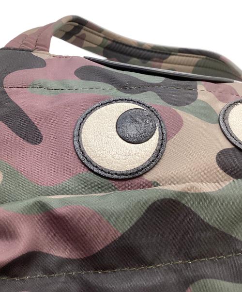 ANYA HINDMARCH（アニヤ・ハインドマーチ）ANYA HINDMARCH (アニヤ・ハインドマーチ) E/W Tote Mini Eyes / E/Wトートミニアイズ グリーン サイズ:-の古着・服飾アイテム