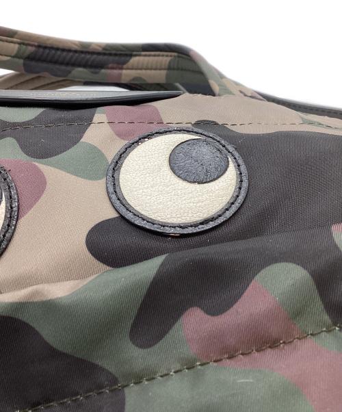 ANYA HINDMARCH（アニヤ・ハインドマーチ）ANYA HINDMARCH (アニヤ・ハインドマーチ) E/W Tote Mini Eyes / E/Wトートミニアイズ グリーン サイズ:-の古着・服飾アイテム