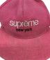 中古・古着 SUPREME (シュプリーム) Classic Logo Denim 5-Panel Cap / 13ss ピンク：8000円