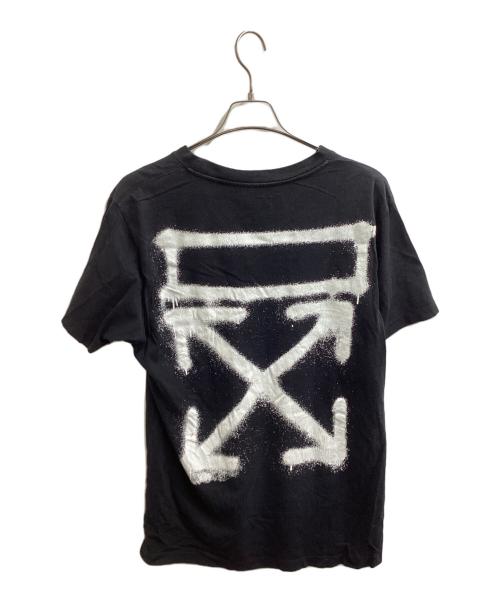 OFFWHITE（オフホワイト）OFFWHITE (オフホワイト) スプレーアローTシャツ / OMAA027S21JER005  ブラック サイズ:Lの古着・服飾アイテム