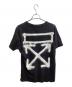 OFFWHITE (オフホワイト) スプレーアローTシャツ / OMAA027S21JER005  ブラック サイズ:L：8000円