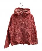 SUPREMEシュプリーム）の古着「Fuck 'Em All Denim Hooded Pullover　15AW」｜レッド