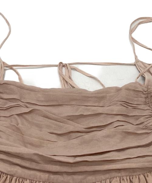 Curensology（カレンソロジー）Curensology (カレンソロジー) レイヤードキャミソール / CL306021ER ピンク サイズ:-の古着・服飾アイテム