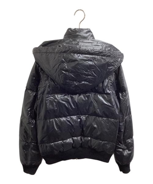 DIOR HOMME（ディオール オム）Dior Homme (ディオール オム) ビッグフードデタッチャブルダウンジャケット ブラック サイズ:44の古着・服飾アイテム