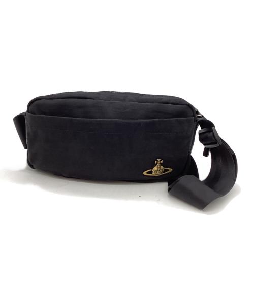 Vivienne Westwood man（ヴィヴィアン ウェストウッド マン）Vivienne Westwood man (ヴィヴィアン ウェストウッド マン) ショルダーバッグ ブラックの古着・服飾アイテム