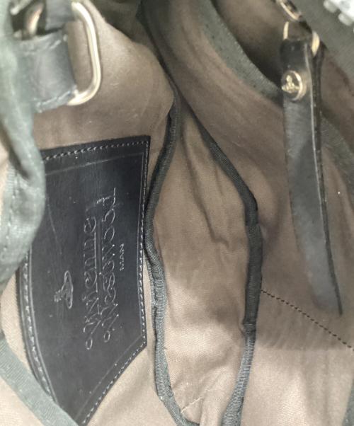 Vivienne Westwood man（ヴィヴィアン ウェストウッド マン）Vivienne Westwood man (ヴィヴィアン ウェストウッド マン) ショルダーバッグ ブラックの古着・服飾アイテム