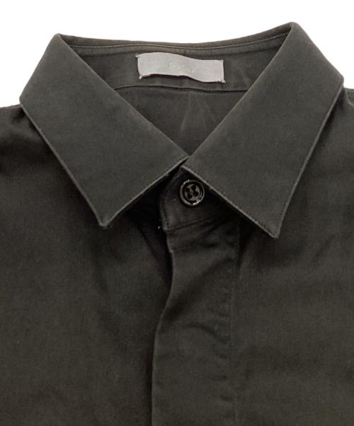 DIOR HOMME（ディオール オム）Dior Homme (ディオール オム) Bee embroidered dress shirt / BEE刺繍 ドレスシャツ ブラック サイズ:37の古着・服飾アイテム