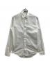 Dior Uniforme（ディオール オム ユニフォーム）の古着「比翼ドレスシャツ / dress shirt / 003U501A1581」｜ホワイト