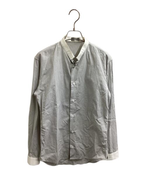 DIOR HOMME（ディオール オム）Dior Homme (ディオール オム) stand collar dress shirt / スタンドカラードレスシャツ / 163C53Z2030 ホワイト サイズ:37の古着・服飾アイテム