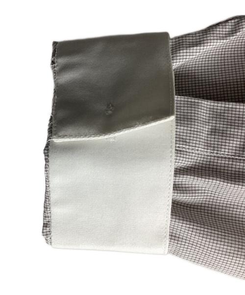 DIOR HOMME（ディオール オム）Dior Homme (ディオール オム) stand collar dress shirt / スタンドカラードレスシャツ / 163C53Z2030 ホワイト サイズ:37の古着・服飾アイテム