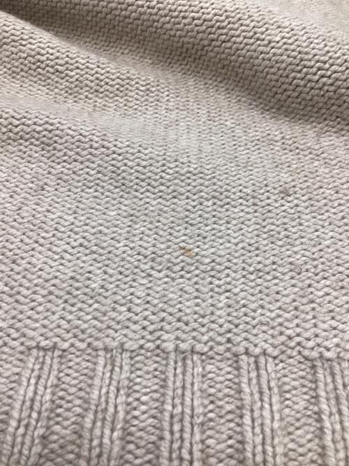 GUCCI（グッチ）GUCCI (グッチ) カシミヤブレンドローゲージニット ベージュ サイズ:Mの古着・服飾アイテム