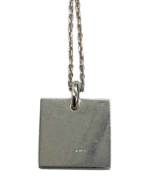 GUCCI（グッチ）GUCCI (グッチ) スクエアプレートネックレス / square plate necklace / SILVER925の古着・服飾アイテム