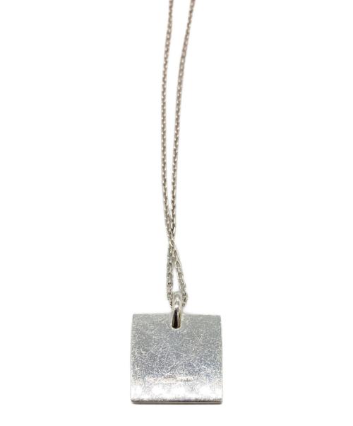 GUCCI（グッチ）GUCCI (グッチ) スクエアプレートネックレス / square plate necklace / SILVER925の古着・服飾アイテム