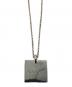 GUCCI（グッチ）の古着「スクエアプレートネックレス / square plate necklace / SILVER925」