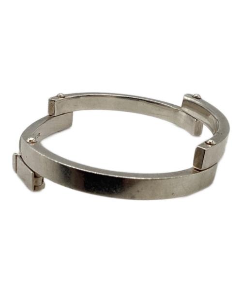 GUCCI（グッチ）GUCCI　 (グッチ) カーブプレートリンクブレスレット / Curved Plate Link Bracelet / SILVER925の古着・服飾アイテム