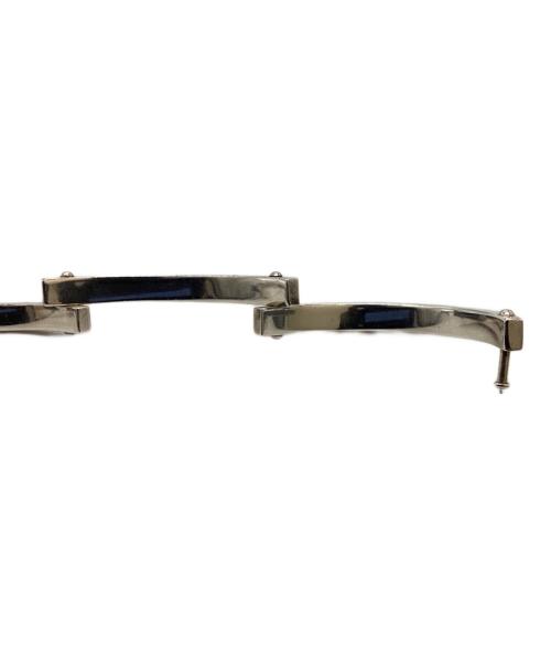 GUCCI（グッチ）GUCCI　 (グッチ) カーブプレートリンクブレスレット / Curved Plate Link Bracelet / SILVER925の古着・服飾アイテム