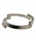 中古・古着 GUCCI　 (グッチ) カーブプレートリンクブレスレット / Curved Plate Link Bracelet / SILVER925：20000円