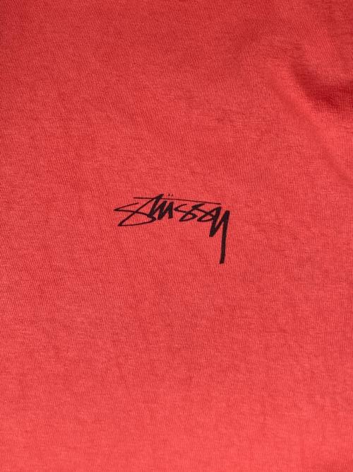 stussy（ステューシー）stussy (ステューシー) Tシャツ オレンジ サイズ:Ｍの古着・服飾アイテム