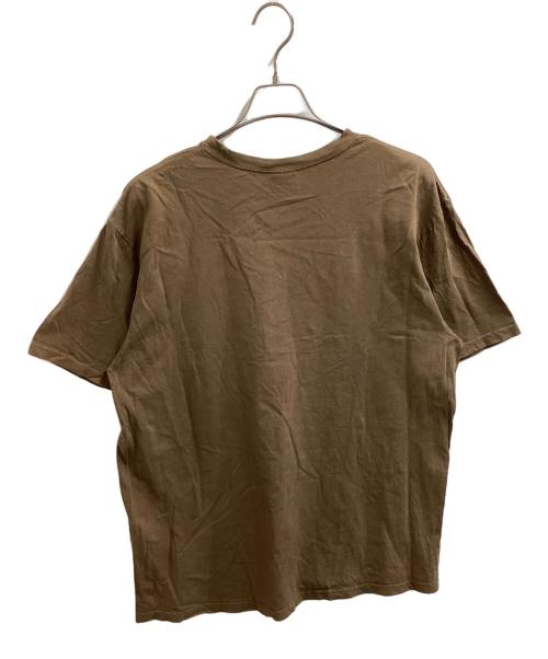 stussy（ステューシー）stussy (ステューシー) Stssy International Tee Pigment Dyed ブラウン サイズ:Lの古着・服飾アイテム