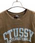 stussy (ステューシー) Stssy International Tee Pigment Dyed ブラウン サイズ:L：6000円