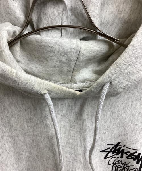 stussy（ステューシー）stussy (ステューシー) Classic Gear Hood / 1925084 グレー サイズ:Mの古着・服飾アイテム
