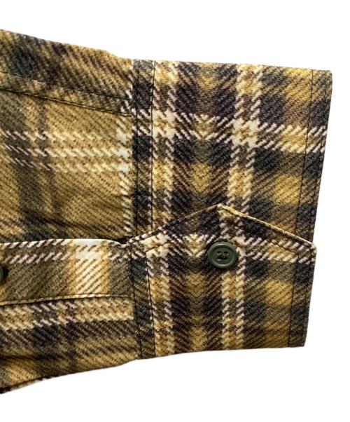 ZARA（ザラ）ZARA (ザラ) ANDERSSON BELL (アンダーソンベル) トロンプルイユプリントシャツ グレー サイズ:Lの古着・服飾アイテム