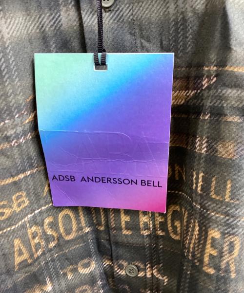 ZARA（ザラ）ZARA (ザラ) ANDERSSON BELL (アンダーソンベル) トロンプルイユプリントシャツ グレー サイズ:Lの古着・服飾アイテム