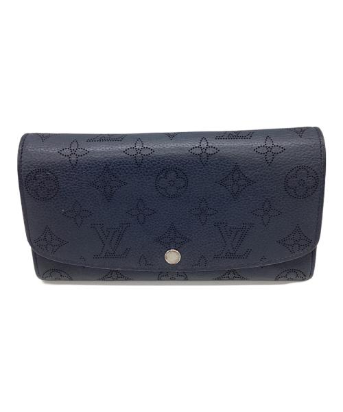 LOUIS VUITTON（ルイ ヴィトン）LOUIS VUITTON (ルイ ヴィトン) ポルトフォイユ・イリス マヒナ M62071 ネイビーの古着・服飾アイテム
