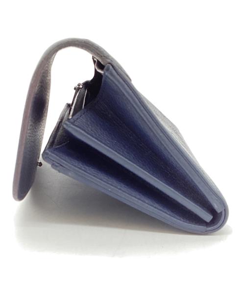 LOUIS VUITTON（ルイ ヴィトン）LOUIS VUITTON (ルイ ヴィトン) ポルトフォイユ・イリス マヒナ M62071 ネイビーの古着・服飾アイテム