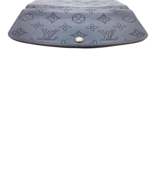 LOUIS VUITTON（ルイ ヴィトン）LOUIS VUITTON (ルイ ヴィトン) ポルトフォイユ・イリス マヒナ M62071 ネイビーの古着・服飾アイテム