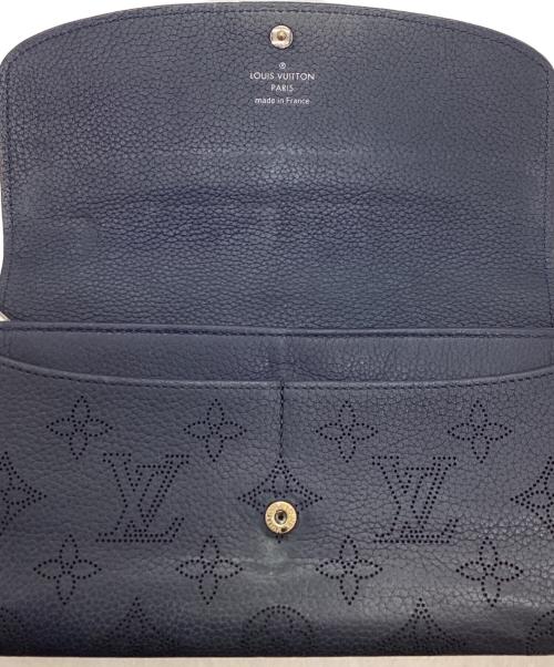 LOUIS VUITTON（ルイ ヴィトン）LOUIS VUITTON (ルイ ヴィトン) ポルトフォイユ・イリス マヒナ M62071 ネイビーの古着・服飾アイテム