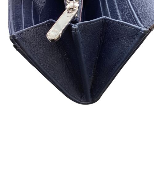 LOUIS VUITTON（ルイ ヴィトン）LOUIS VUITTON (ルイ ヴィトン) ポルトフォイユ・イリス マヒナ M62071 ネイビーの古着・服飾アイテム