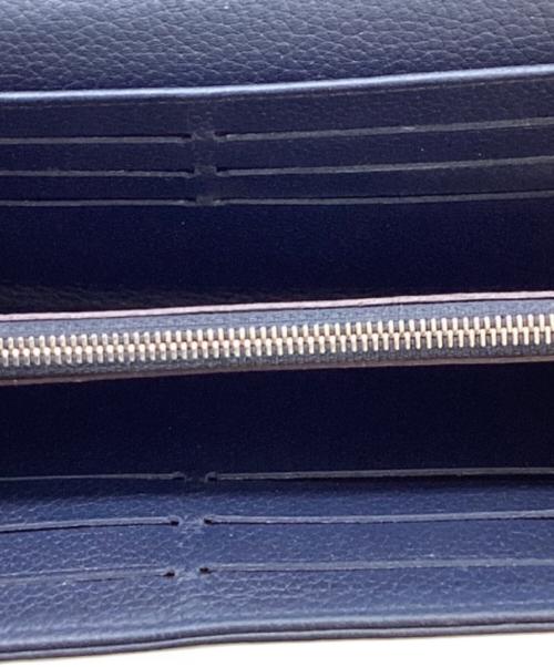 LOUIS VUITTON（ルイ ヴィトン）LOUIS VUITTON (ルイ ヴィトン) ポルトフォイユ・イリス マヒナ M62071 ネイビーの古着・服飾アイテム