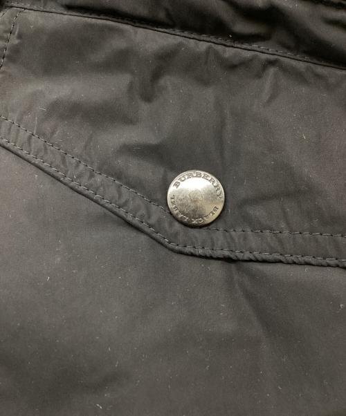 BURBERRY BLACK LABEL（バーバリーブラックレーベル）BURBERRY BLACK LABEL (バーバリーブラックレーベル) BURBERRY BLACK LABEL ファー付きダウンジャケット / D1F22-221-09 ブラック サイズ:LLの古着・服飾アイテム