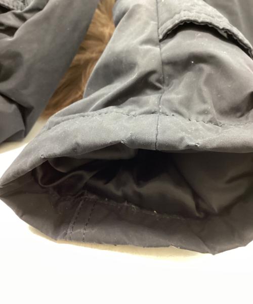 BURBERRY BLACK LABEL（バーバリーブラックレーベル）BURBERRY BLACK LABEL (バーバリーブラックレーベル) BURBERRY BLACK LABEL ファー付きダウンジャケット / D1F22-221-09 ブラック サイズ:LLの古着・服飾アイテム