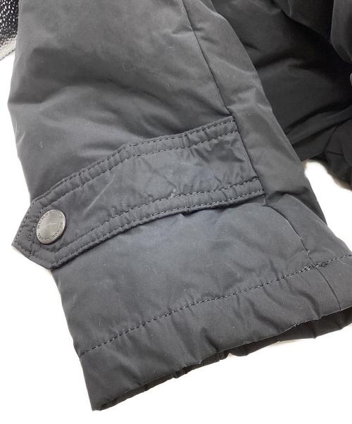 BURBERRY BLACK LABEL（バーバリーブラックレーベル）BURBERRY BLACK LABEL (バーバリーブラックレーベル) BURBERRY BLACK LABEL ファー付きダウンジャケット / D1F22-221-09 ブラック サイズ:LLの古着・服飾アイテム