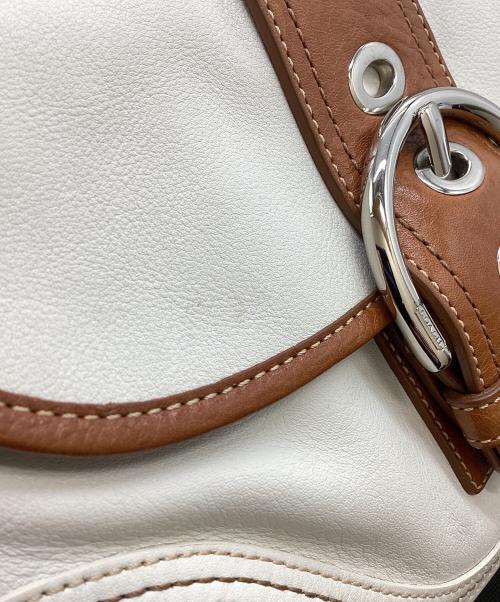 COACH（コーチ）COACH (コーチ) ソーホースモールフラップショルダーバッグ / F10188 ホワイト サイズ:-の古着・服飾アイテム