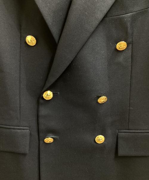 POLO RALPH LAUREN（ポロ・ラルフローレン）POLO RALPH LAUREN (ポロ・ラルフローレン) 金釦ダブルジャケット / 緑タグ 80s ボーイズライン ネイビー サイズ:160の古着・服飾アイテム