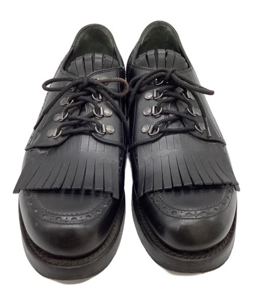 GUCCI（グッチ）GUCCI (グッチ) フリンジタッセルシューズ　358271 ブラック サイズ:10 1/2の古着・服飾アイテム