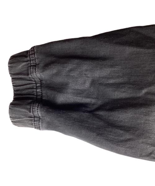 DIESEL（ディーゼル）DIESEL (ディーゼル) J-DAN-NE / コーティングパーカー  / ジップアップパーカー ブラック サイズ:XXLの古着・服飾アイテム
