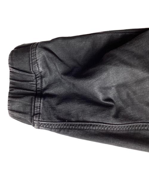 DIESEL（ディーゼル）DIESEL (ディーゼル) J-DAN-NE / コーティングパーカー  / ジップアップパーカー ブラック サイズ:XXLの古着・服飾アイテム