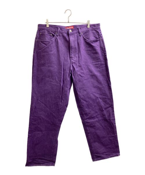 SUPREME（シュプリーム）SUPREME (シュプリーム) 25SS Baggy Jean / バギー ジーンズ  パープル サイズ:36の古着・服飾アイテム