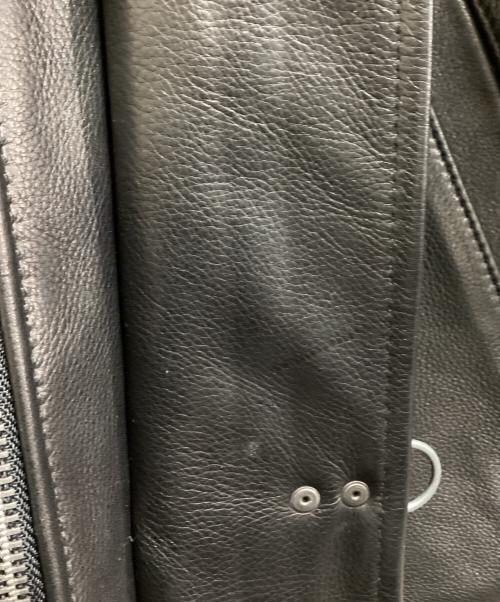 SUPREME（シュプリーム）SUPREME (シュプリーム) Schott (ショット) Leather Clip Jacket / レザー クリップ ジャケット / ファイヤーマン / 149S25 ブラック サイズ:XLの古着・服飾アイテム