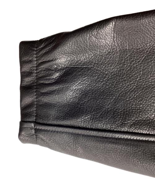 SUPREME（シュプリーム）SUPREME (シュプリーム) Schott (ショット) Leather Clip Jacket / レザー クリップ ジャケット / ファイヤーマン / 149S25 ブラック サイズ:XLの古着・服飾アイテム